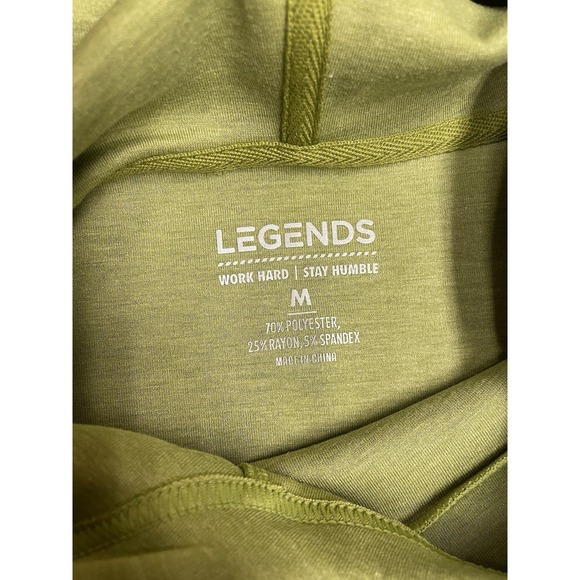 LEGENDS HAWTHORNE TECH HOODIE LOS ANGELES GREEN SWEATSHIRT MEN'S Medium - Picture 3 of 8